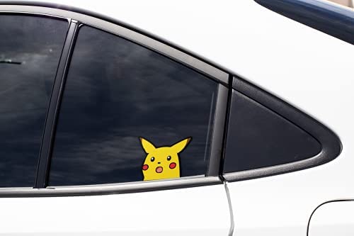 pikachu car decal